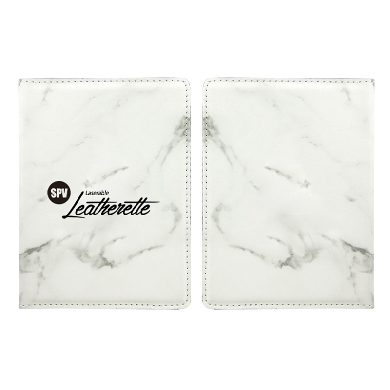 Porte-passeport en similicuir laserisable