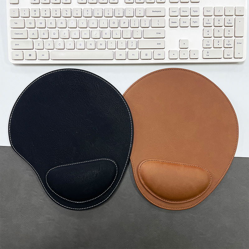 Tapis de souris en similicuir