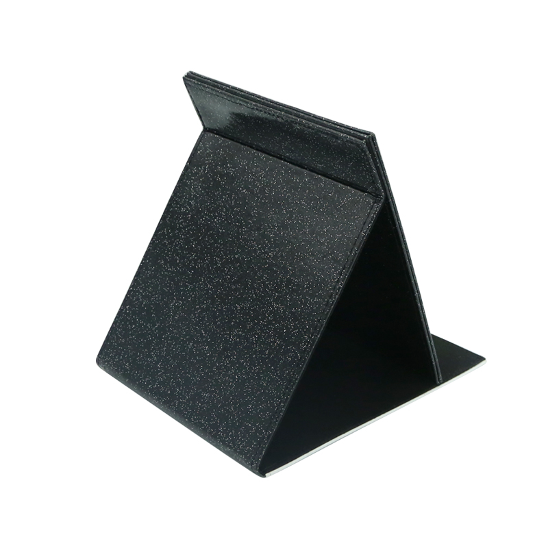 Miroir de maquillage en similicuir à sublimation