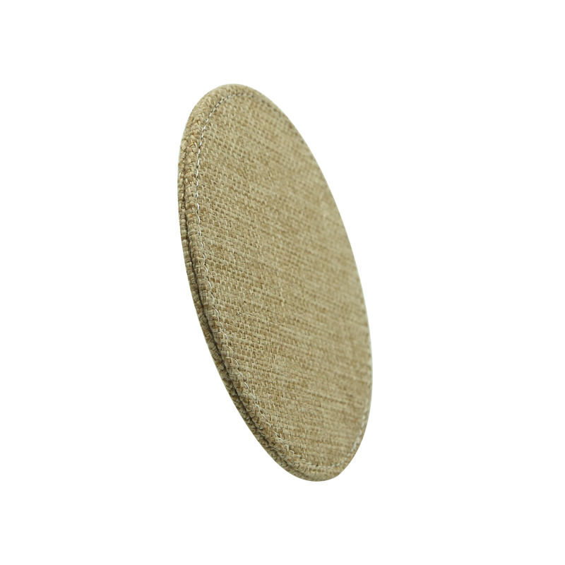 Dessous de verre rond en jute pour sublimation Dessous de verre rond en jute pour sublimation