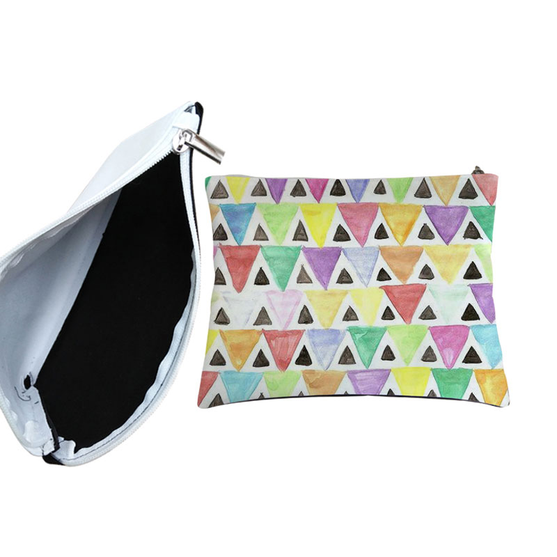 Sac cosmétique/sac à crayons en tissu de sublimation - taille M