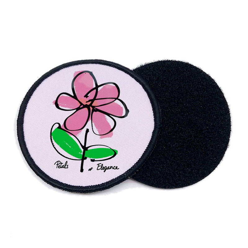 Patchs ronds en similicuir par sublimation de 3 pouces avec adhésif Patchs ronds en similicuir par sublimation de 3 pouces avec adhésif