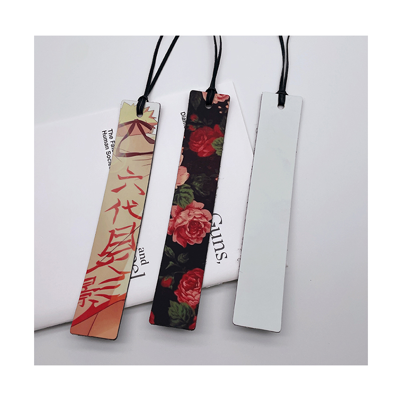 Marque-page en cuir PU par sublimation