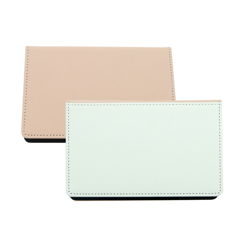 Boîte de notes autocollantes en similicuir par sublimation - Rectangulaire
