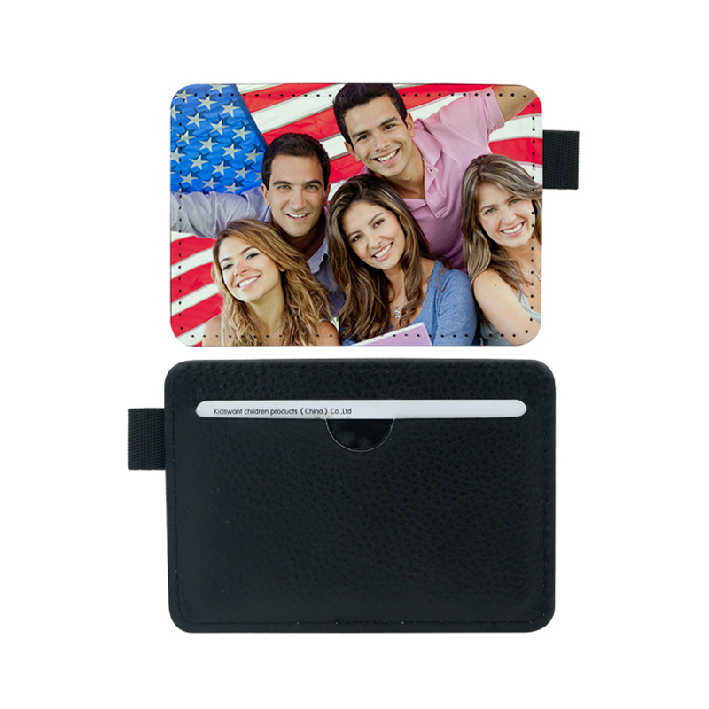 Porte-carte de bus en similicuir par sublimation