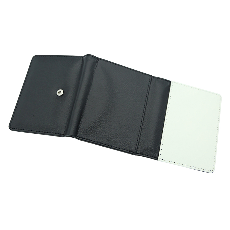 Portefeuille en similicuir par sublimation avec intérieur en cuir PU - Petit