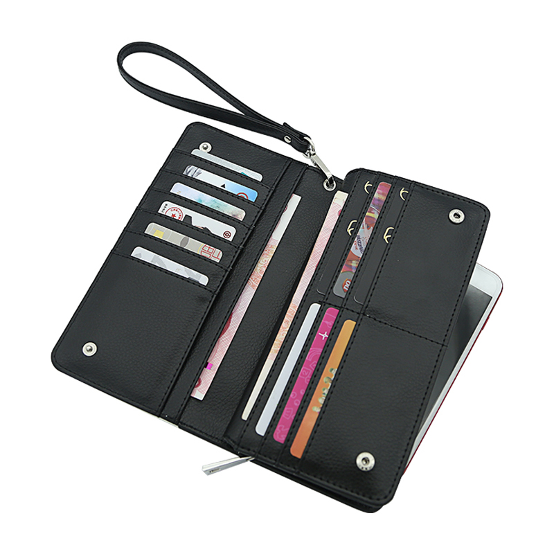 Portefeuilles en similicuir par sublimation avec dragonne - Classique