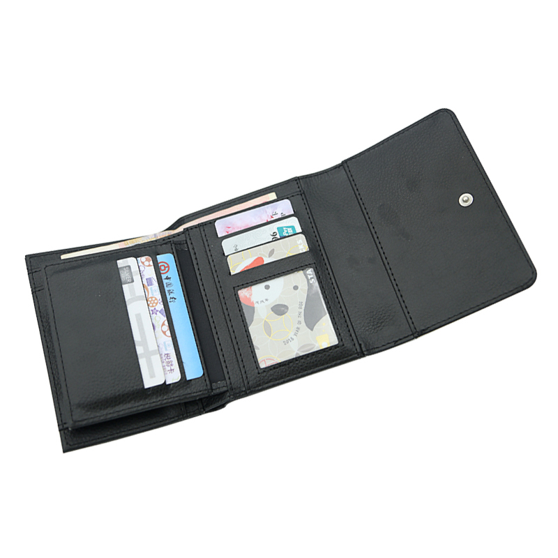 Portefeuille en similicuir par sublimation avec intérieur en cuir PU - Milieu