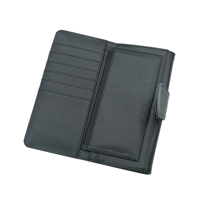 Portefeuille en similicuir par sublimation avec intérieur en cuir PU - Long