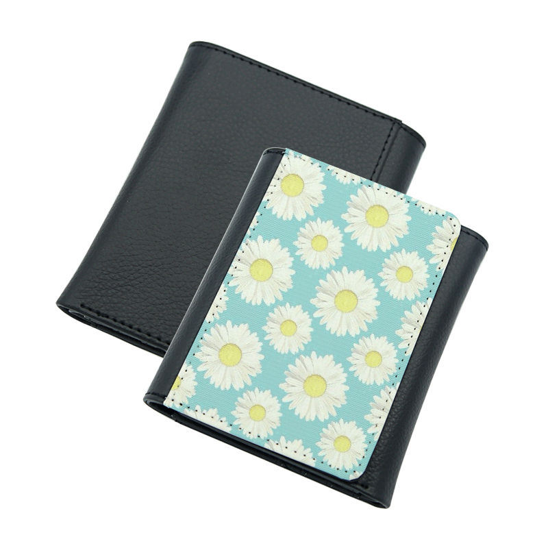 Portefeuille en similicuir par sublimation avec intérieur en cuir PU - Petit