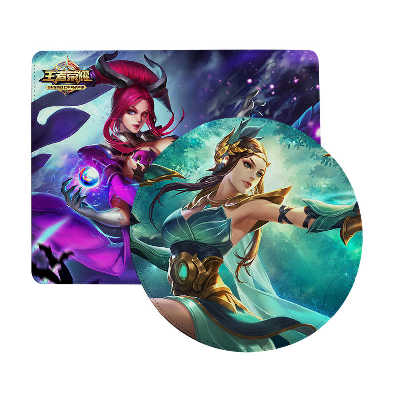 Tapis de souris en cuir PU par sublimation - Rectangle