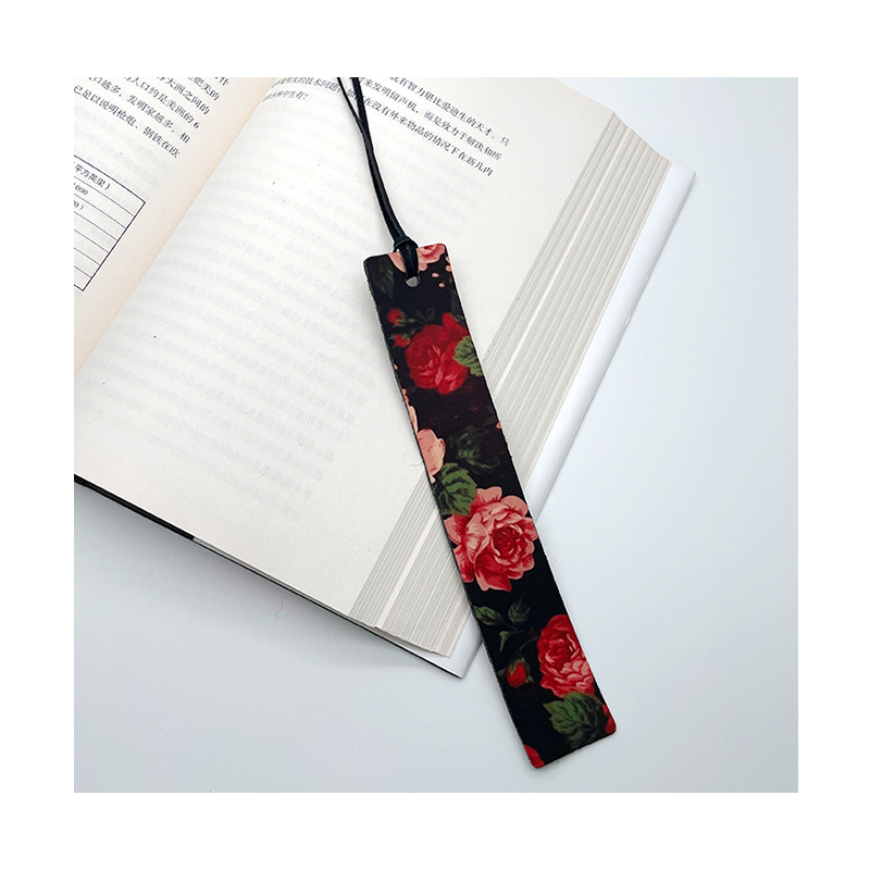 Marque-page en cuir PU par sublimation