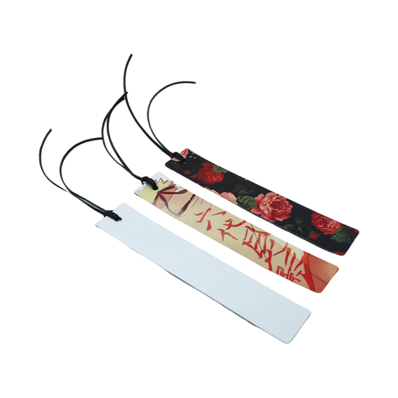 Marque-page en cuir PU par sublimation