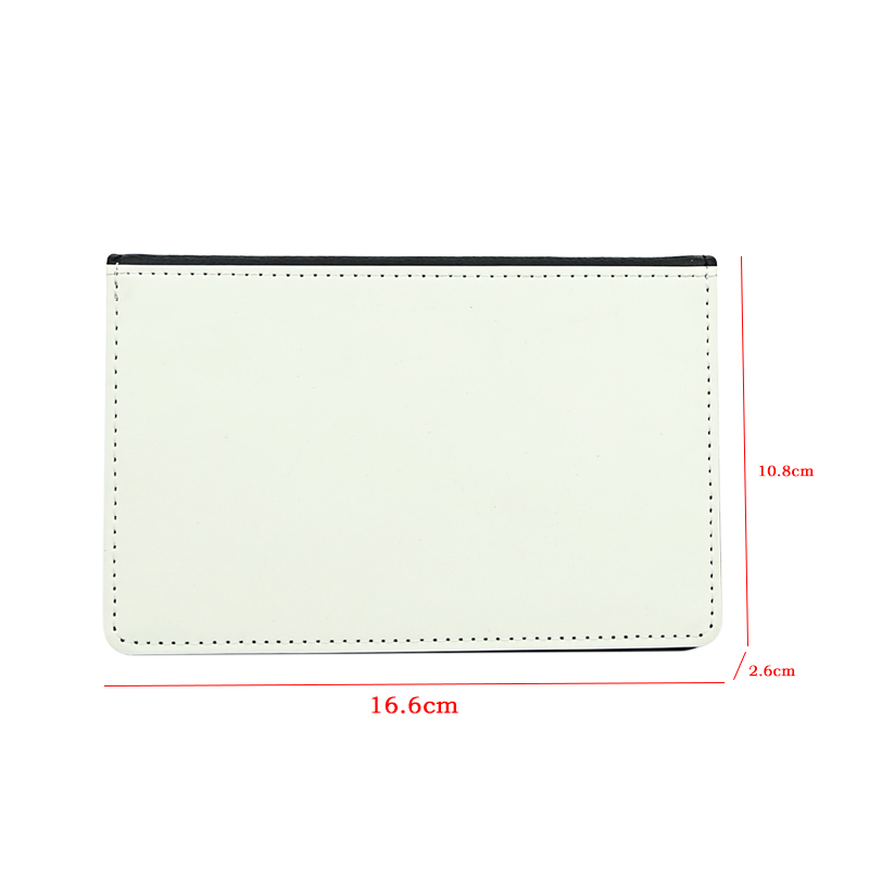 Boîte de notes autocollantes en similicuir par sublimation - Rectangulaire