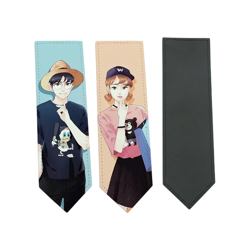 Marque-page en cuir PU par sublimation
