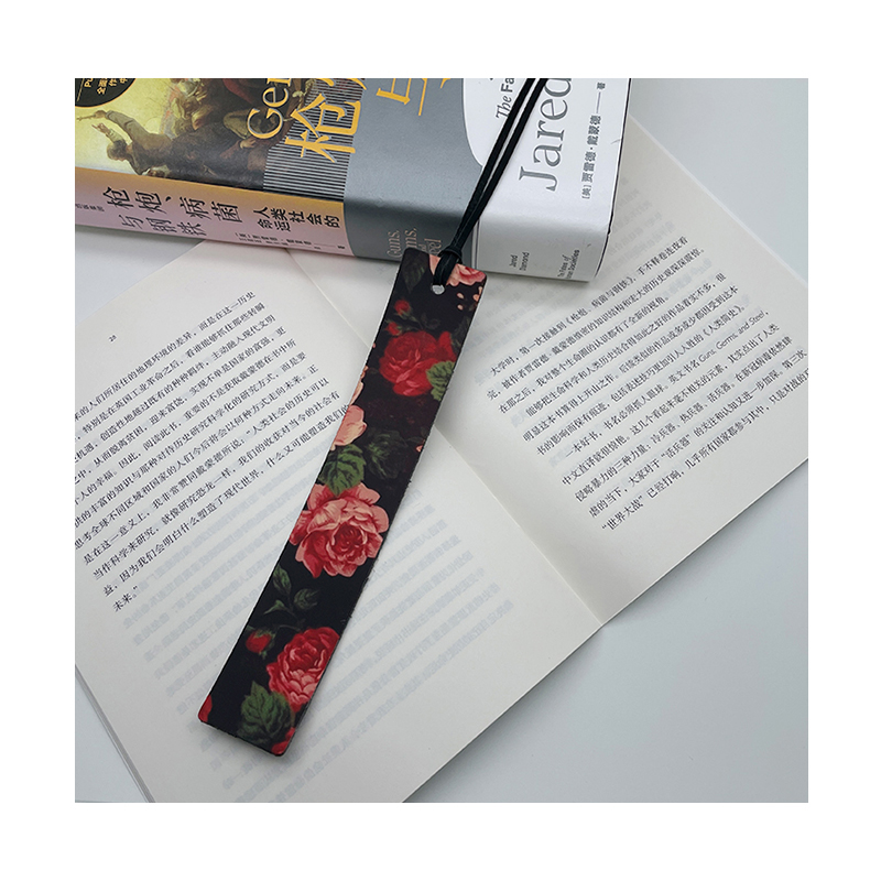 Marque-page en cuir PU par sublimation