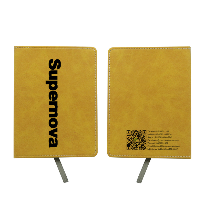 Sublimation Color Leather notebook - A4 Size Sublimation Color Leather notebook - A4 Size