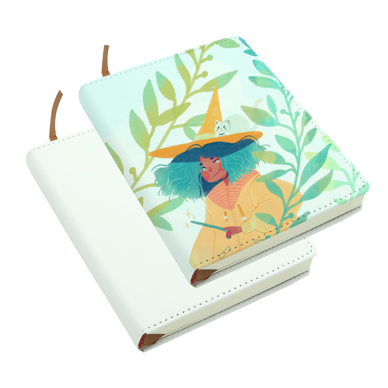 Carnet en cuir PU par sublimation - Format A4