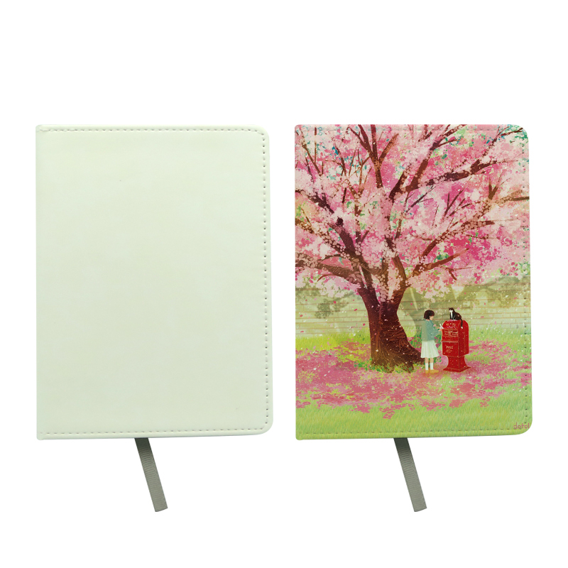 Carnet en cuir couleur par sublimation - Format A5