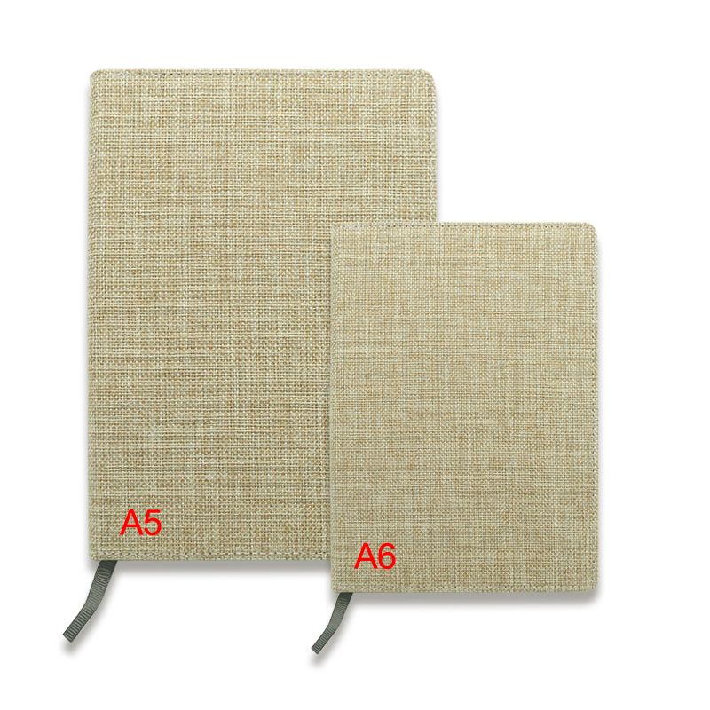 Carnet de jute par sublimation - Format A6