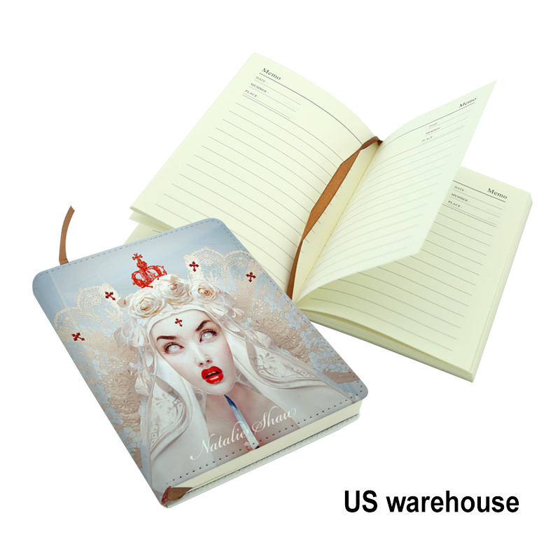Carnet en cuir PU par sublimation - Format A4